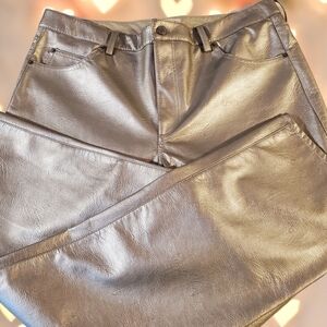 H‎ & M Silver Pant - Size 16
